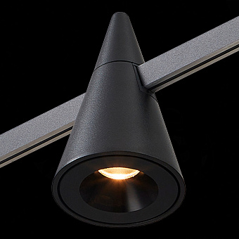 Магнитный трековый светильник ST Luce FARM ST813.406.05 5Вт LED чёрный