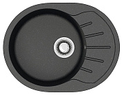 Мойка кухонная Azario Light CS00079920 57,5х44см чёрный