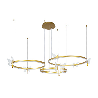 Люстра подвесная Arte Lamp DARCY A2187LM-3GO 170Вт 1 лампочек LED