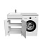 Тумба с раковиной IDDIS Optima Home OPH12LDi95K 48х120х89см