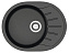 Мойка кухонная Azario Light CS00079920 57,5х44см чёрный