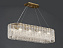 Светильник подвесной Newport 10820 10820/90 brass oval 60Вт E14