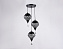 Люстра подвесная Ambrella TRADITIONAL Loft TR8444 400Вт 3 лампочек E27