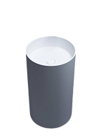 Раковина напольная SALINI ARMONIA 130111SMRH S-Stone матовая 45х45см