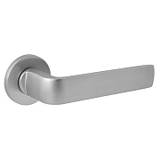 Дверная ручка нажимная Code Deco Slim H-40136-A-CRS сатинированный хром
