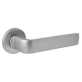 Дверная ручка нажимная Code Deco Slim H-40136-A-CRS сатинированный хром