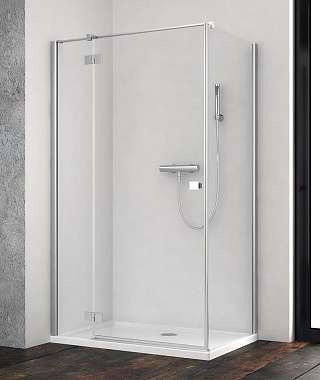 Душевая дверь RADAWAY Essenza New 385044-01-01L 200х90см стекло прозрачное