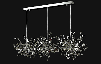 Светильник подвесной CRYSTAL LUX GARDEN GARDEN SP3х3 L1200 CHROME 162Вт G9/LED