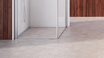 Душевой лоток RAVAK X01427 12х9,1см горизонтальный сток с решёткой и опорами