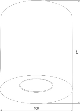 Светильник потолочный TK Lighting Orion 3239 50Вт GU10