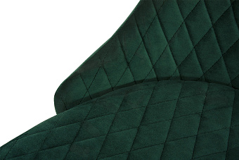 Барный стул AERO 43х49х104см велюр/сталь Dark Green