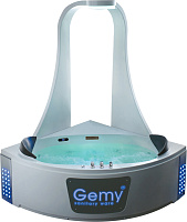 Ванна акриловая Gemy G9069 K 151х151см пристенная