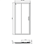 Душевая дверь IDEAL STANDARD CONNECT 2 K9273V3 195х100см стекло прозрачное
