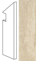 Плинтус Atlas Concord Италия Marvel Pro ADX0 Travertino Alabastrino Battiscopa Sagomato DX 30х7,2см 0,259кв.м.