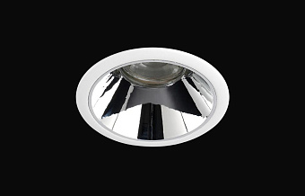 Светильник точечный встраиваемый CRYSTAL LUX CLT 052 CLT 052C WH-CH 50Вт GU10