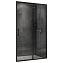 Душевая дверь Abber Schwarzer Diamant AG30120B5 190х120см стекло прозрачное