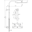 Душевая система IDEAL STANDARD CERATHERM C100 A7542AA chrome