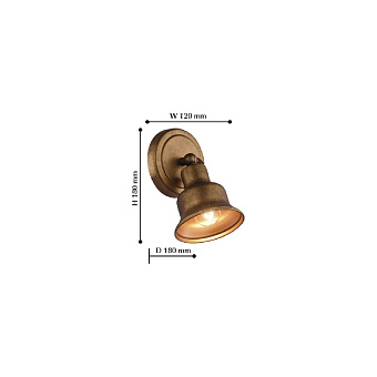 Бра Favourite Clochette 2024-1W 60Вт E27