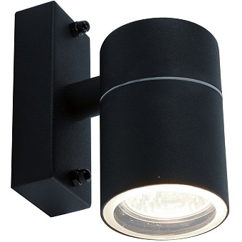 Светильник фасадный Arte Lamp MISTERO A3302AL-1BK 35Вт IP44 GU10 чёрный