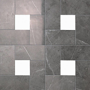 Декор Atlas Concord Италия Marvel ASMA Grey Cassettone Lappato 45х45см 0,81кв.м.