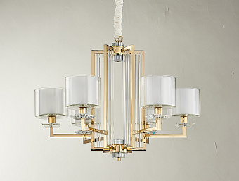 Люстра подвесная Newport 4400 4406+1/C gold 65Вт 10 лампочек E14