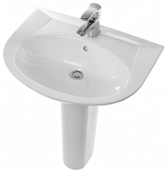 Раковина подвесная SANITA LUXE Classic CLCSLWB01 64,5х48,5см