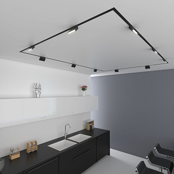 Магнитный трековый светильник Elektrostandard a057197 85009/01 6Вт LED чёрный