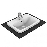 Раковина встраиваемая сверху IDEAL STANDARD CONNECT E504401 58х42см