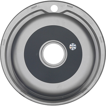 Мойка кухонная MELANA 510 018 t (*15) 51х51см хром