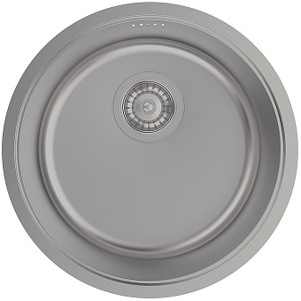 Мойка кухонная IDDIS Edifice EDI42G0i77 42,5х42,5см графитовый