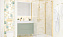 Настенная плитка ALMA CERAMICA Oasis TWU09OSS004 бежевый 24,9х50см 1,494кв.м. глянцевая