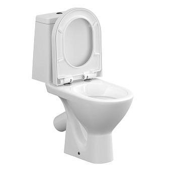 Унитаз напольный CERSANIT GRANTA S-KO-GRA031-3/6-DL-n-w ободковый без микролифта