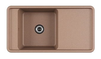 Мойка кухонная Акватон Беллис 1A725132BS260 97х51см бежевый
