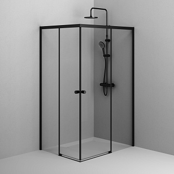 Угловое ограждение AM-PM X-Joy W94G-403-12090-BТ 190х118,4см стекло прозрачное