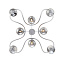 Светильник подвесной ST Luce LEGATEZZA SL1502.103.08 24Вт G9