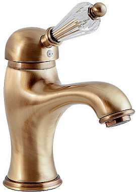 Смеситель для раковины CAPRIGO ADRIA-Swarovski 01-020-vot бронза
