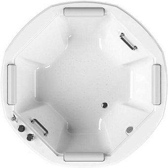 Ванна акриловая RADOMIR ФАРНЕЗЕ 4-01-0-0-1-425 190х190см отдельностоящая