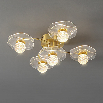 Люстра потолочная ImperiumLOFT Fredrika 223689-23 35Вт 5 лампочек LED