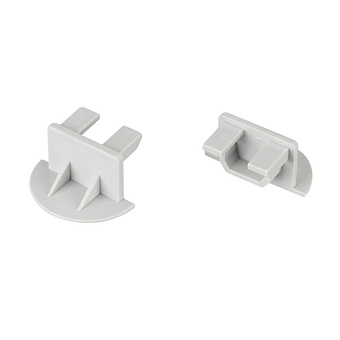 Заглушка для светодиодного профиля Arlight 040736 серый