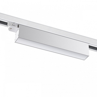 Трековый светильник Novotech ITER 358838 18Вт LED белый для трёхфазного трека