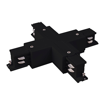 Коннектор Elektrostandard a039509 TRC-1-3-X-BK чёрный для трёхфазного трека