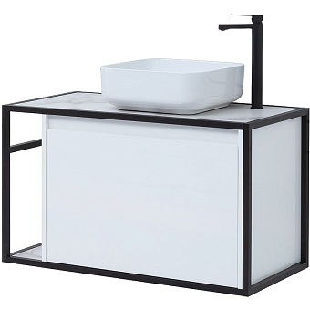 Тумба под раковину подвесная AQUANET Nova Lite Loft 261651 44х90х51,8см