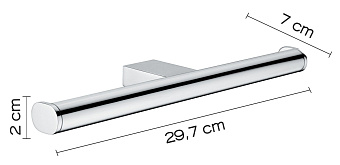 Держатель туалетной бумаги Gedy Canarie A229(13) хром