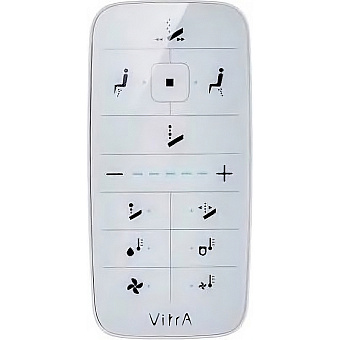 Унитаз подвесной VITRA V-Care 5674B003-6194 безободковый с микролифтом