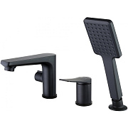 Смеситель для ванны LEMARK Bronx LM3745BL чёрный