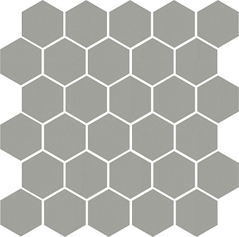 Керамическая мозаика KERAMA MARAZZI Агуста 63002 серый светлый натуральный 29,7х29,8см 0,529кв.м.