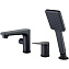 Смеситель для ванны LEMARK Bronx LM3745BL чёрный