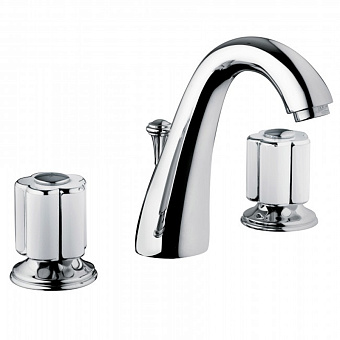 Смеситель для раковины Bongio Fleur Blanc 11501CR00 хром