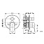 Смеситель для ванны IDEAL STANDARD CERAFLEX A6758AA хром