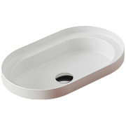 Раковина на консоль ArtCeram Fuori TFL033 01 00 58,3х36,3см